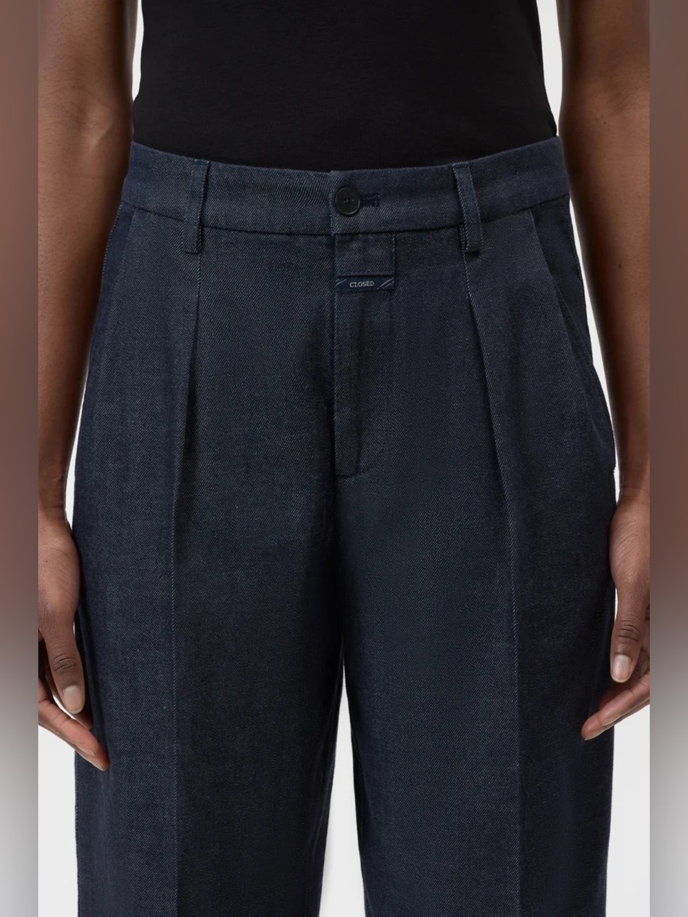 CLOSED Relaxed Mid Rise Waist reactive-dyed Stay Blue denim Ruthy Jeans 23 - Picture 14 of 14